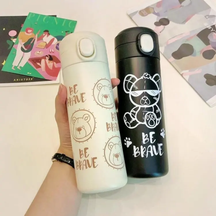 网红ins风304不锈钢保温杯男女士儿童学生可爱便携耐摔高颜值水杯 网红ins风304不锈钢保温杯男女士儿童学生可爱便携耐摔高颜值水杯